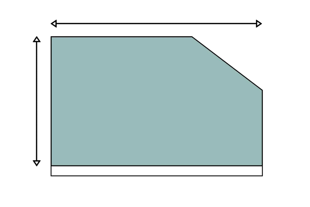Sloped Wall