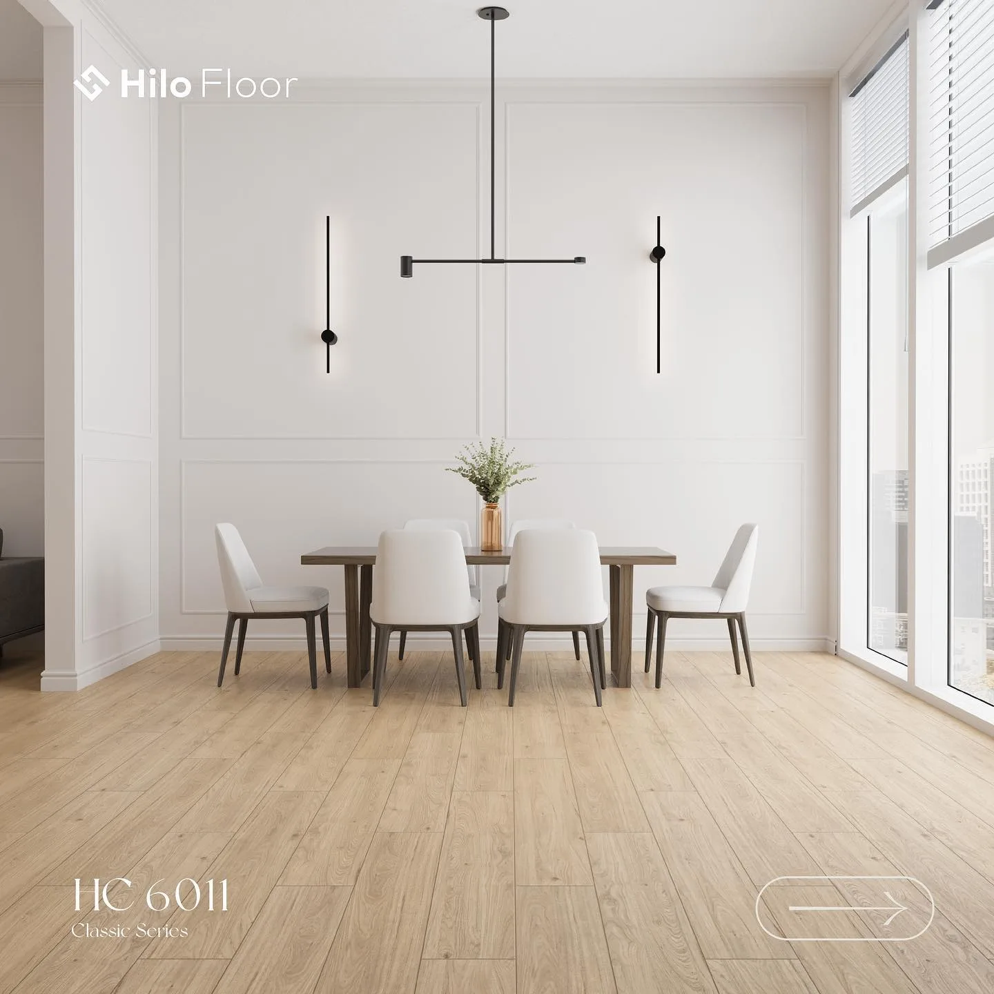 لمینت هیلو فلور | کد HC-6011