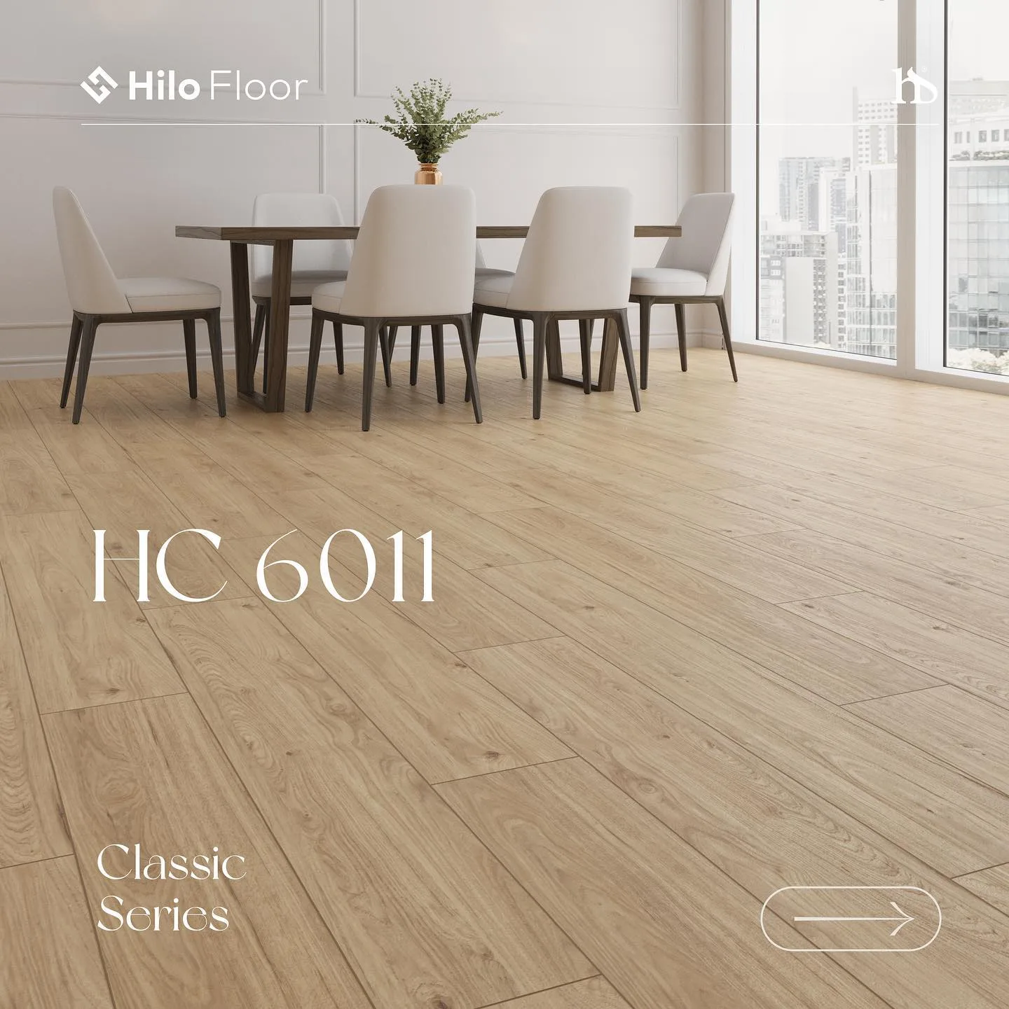 لمینت هیلو فلور | کد HC-6011