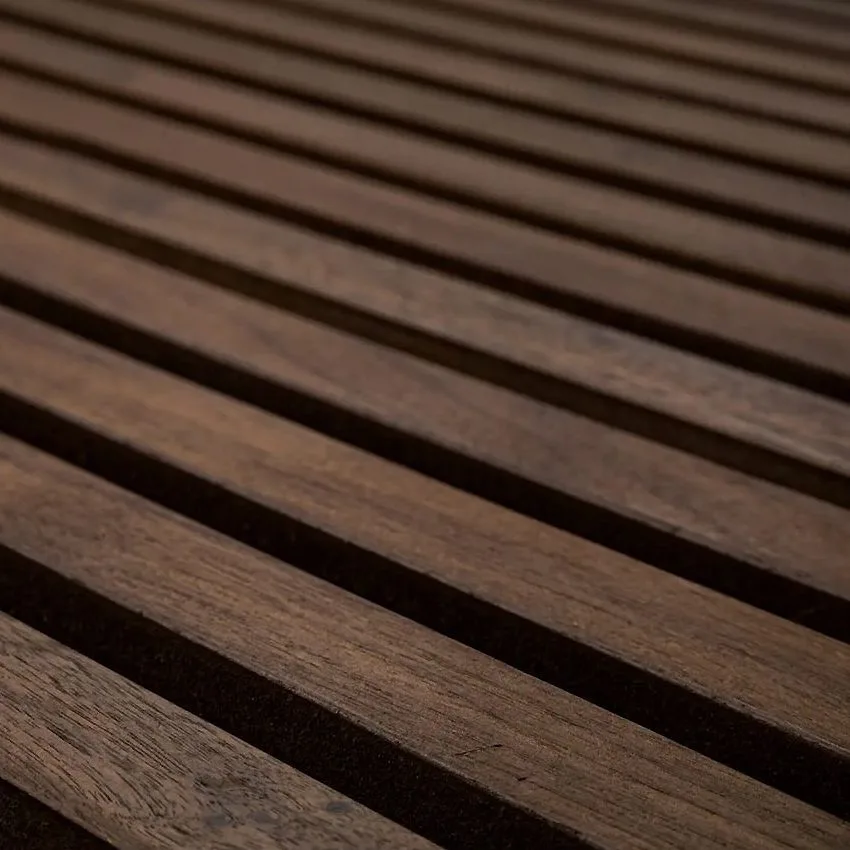 دیوار پوش چوبی ایزیا پنل Brown Walnut