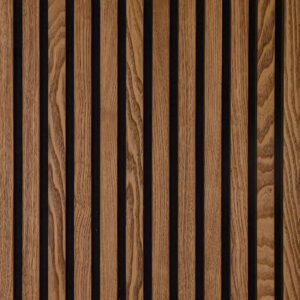 دیوار پوش چوبی ایزیا پنل 1028 - Brown Ash2
