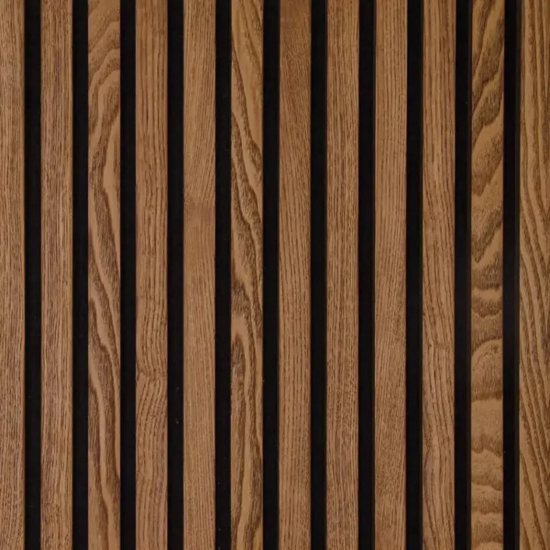 دیوار پوش چوبی ایزیا پنل 1028 - Brown Ash2