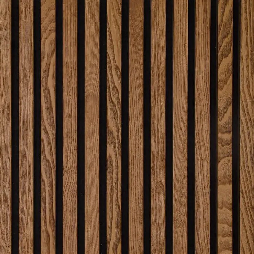 دیوار پوش چوبی ایزیا پنل 1028 - Brown Ash2
