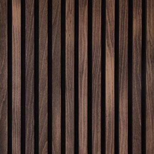 دیوار پوش چوبی ایزیا پنل 1036 - Rose Black Beech