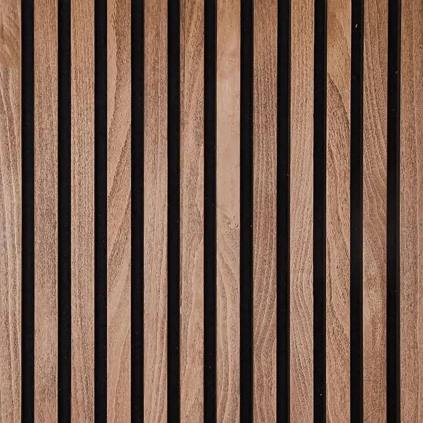 دیوار پوش چوبی ایزیا پنل 1037 - Brown Beech