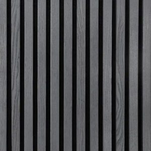 دیوار پوش چوبی ایزیا پنل 1026 - Dark Gray Ash2
