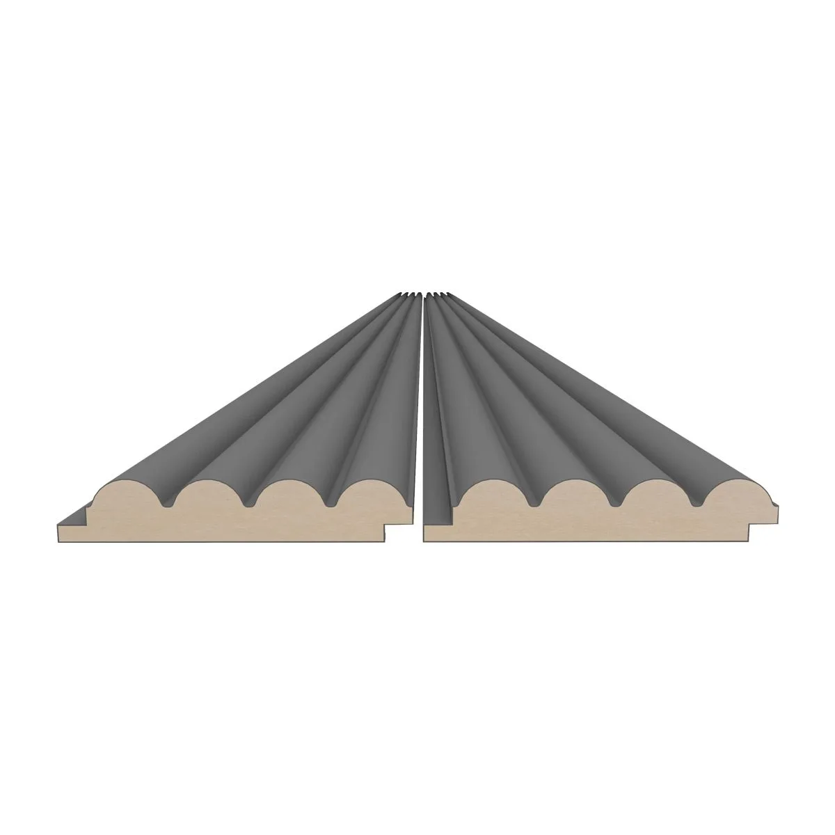 پروفیل MDF دیواری AGT کد 3845