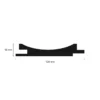 پروفیل MDF دیواری AGT مدل LB 3846 کد 248