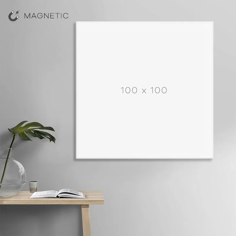 وایت برد شیشه ای مغناطیسی 100x100 سانتیمتر
