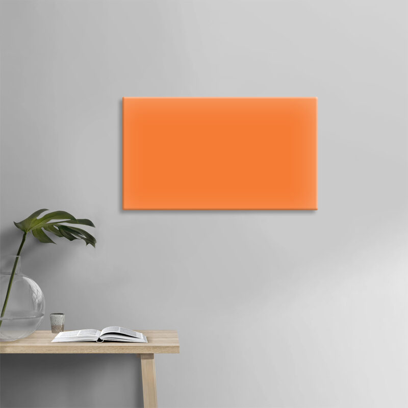 Glass Board Orange 90X70 1