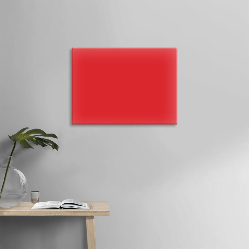 Glass Board Red 80X60 1