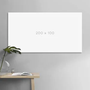 وایت برد شیشه ای 200x100 سانتیمتر