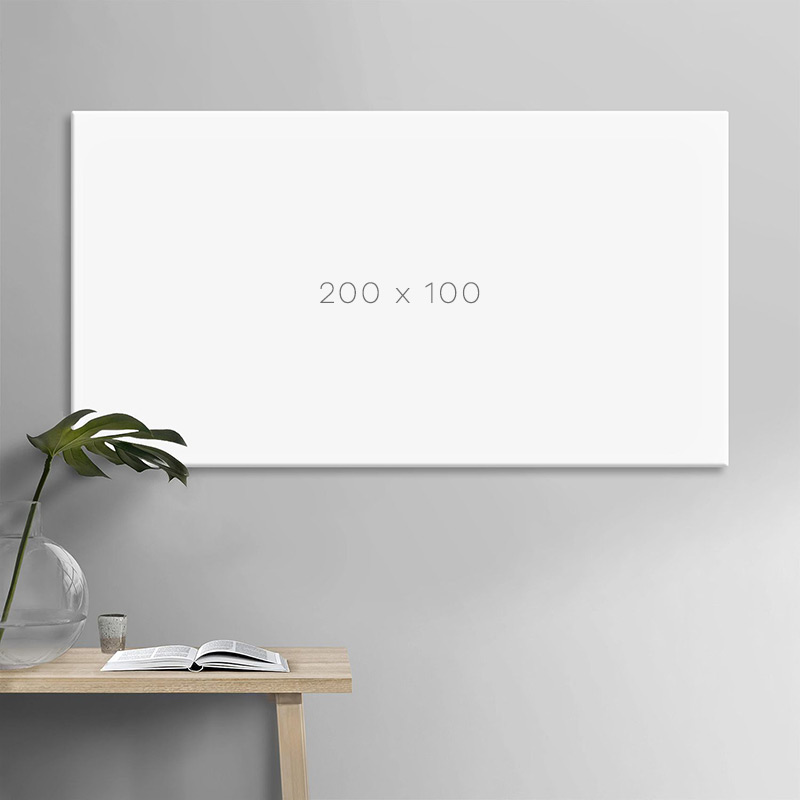 وایت برد شیشه ای 200x100 سانتیمتر