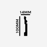 Alternative view of قرنیز پلی یورتان کد D037-100T