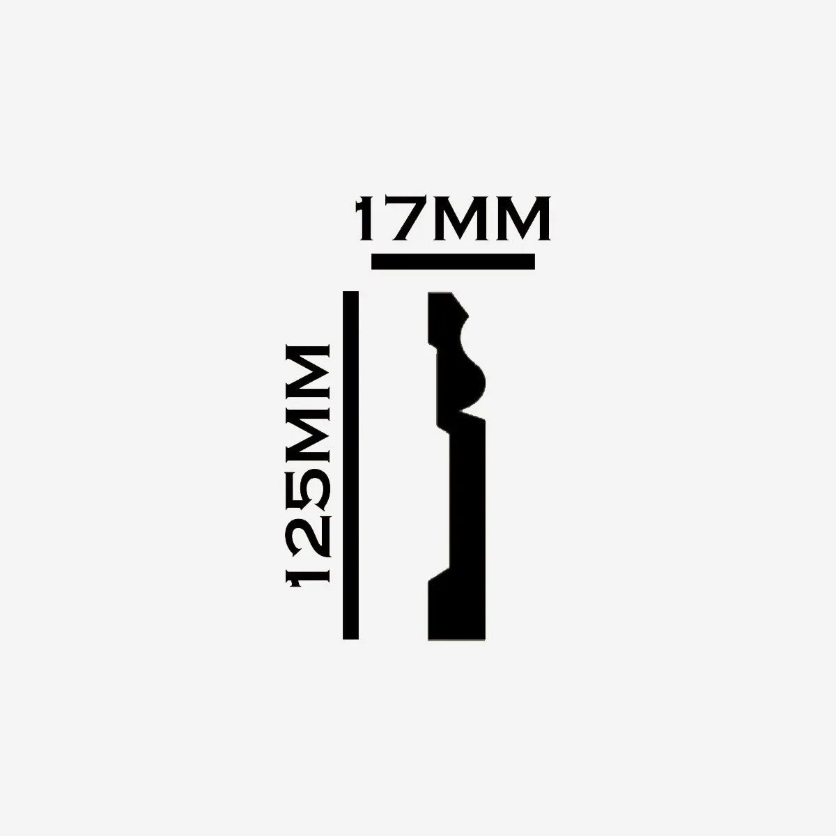 قرنیز پلی یورتان کد D037 125T