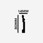 Alternative view of قرنیز پلی یورتان کد D037-80T