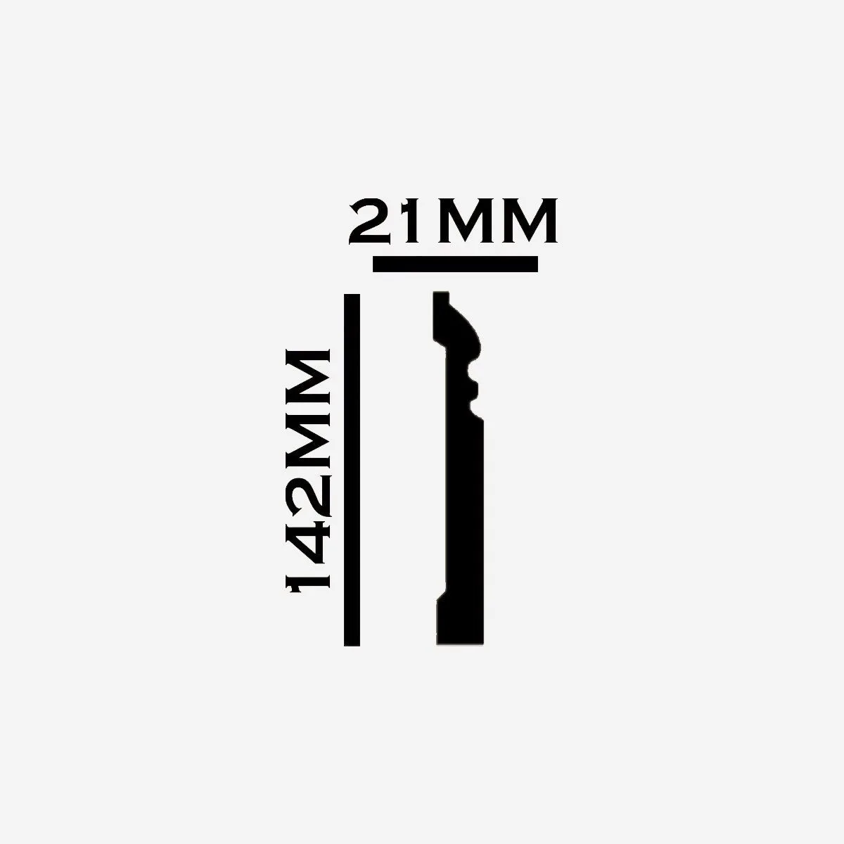 قرنیز پلی یورتان کد D044