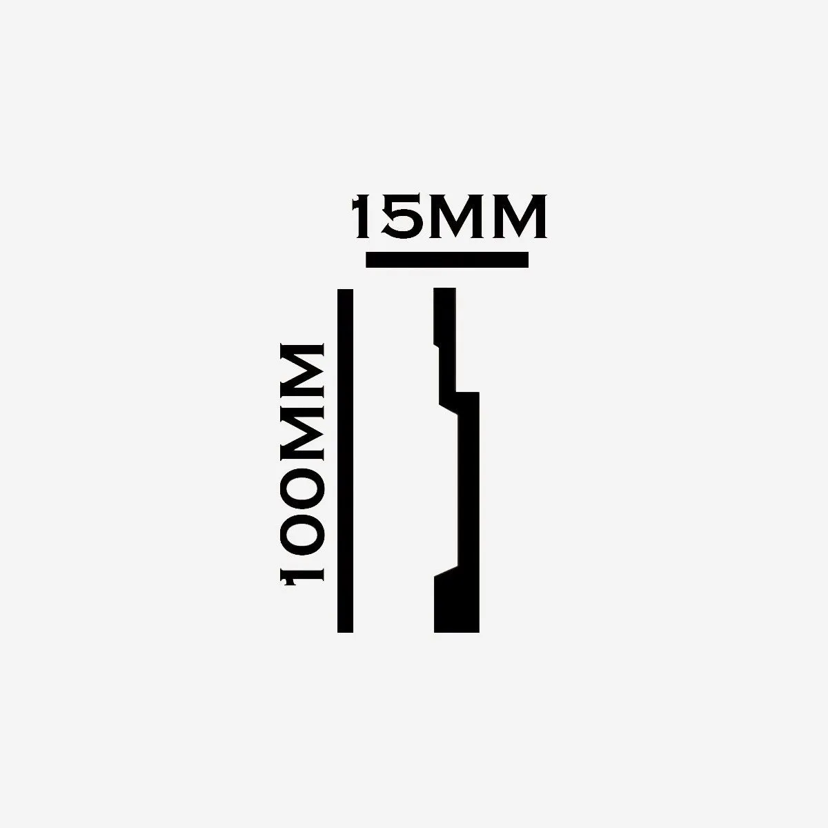 قرنیز نوری پلی یورتان کد SK1101