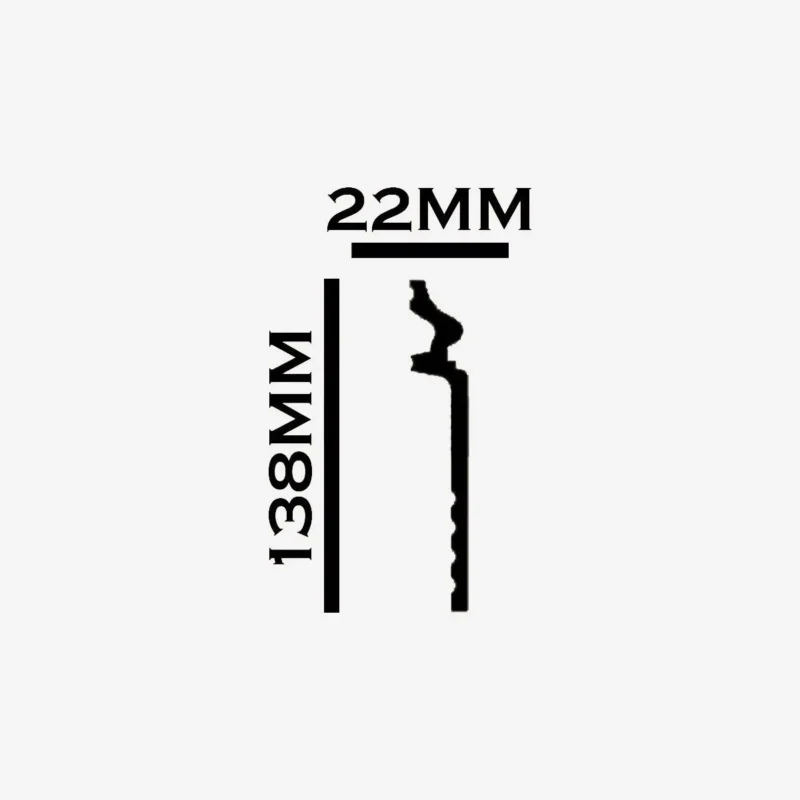 قرنیز پلی یورتان کد D166