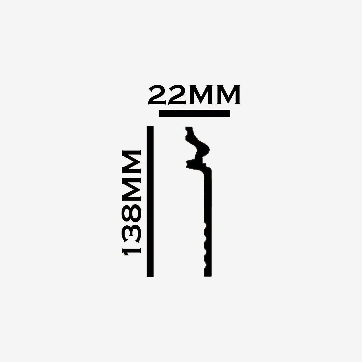 قرنیز پلی یورتان کد D166