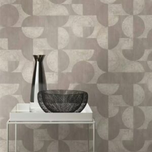 کاغذ دیواری راش آلبوم Barbara Home Collection III سری Graphical Circle