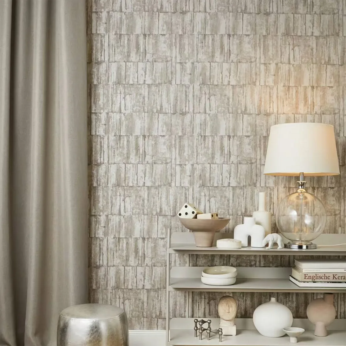 کاغذ دیواری راش آلبوم Barbara Home Collection III سری Concrete