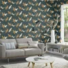 کاغذ دیواری راش آلبوم Barbara Home Collection III سری Cranes