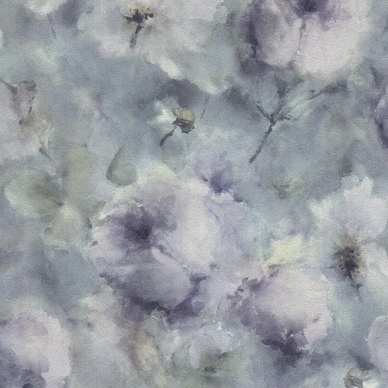 کاغذ دیواری راش آلبوم Vincenza سری Watercolor Flowers