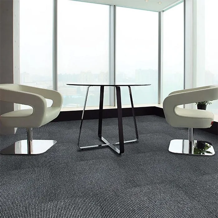 موکت تایل Vogue سری Vista Line کد Charcoal