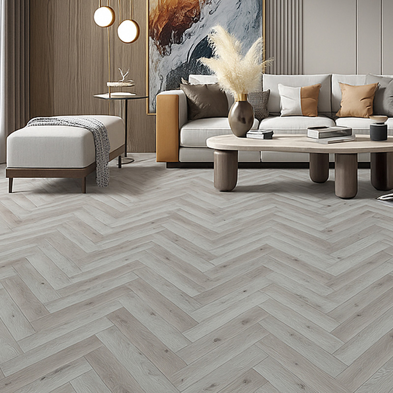 کفپوش SPC برند AQUA GREEN طرح جناغی کد AH2472