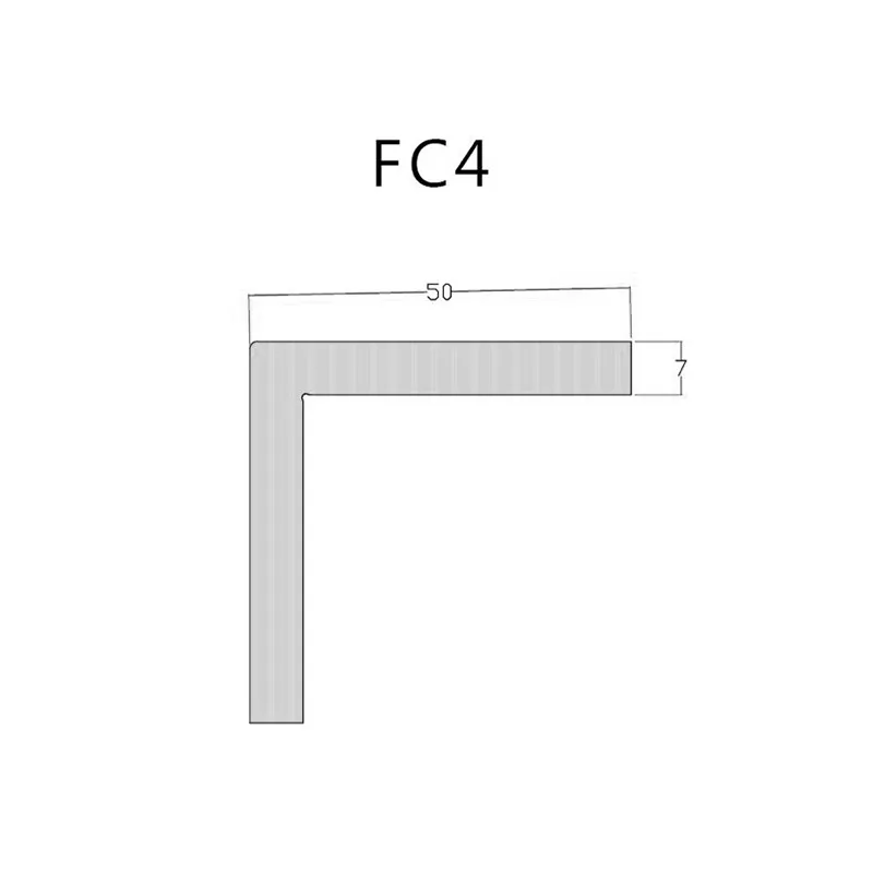نبشی پلی استایرن بهینا 5 سانتیمتر FC4