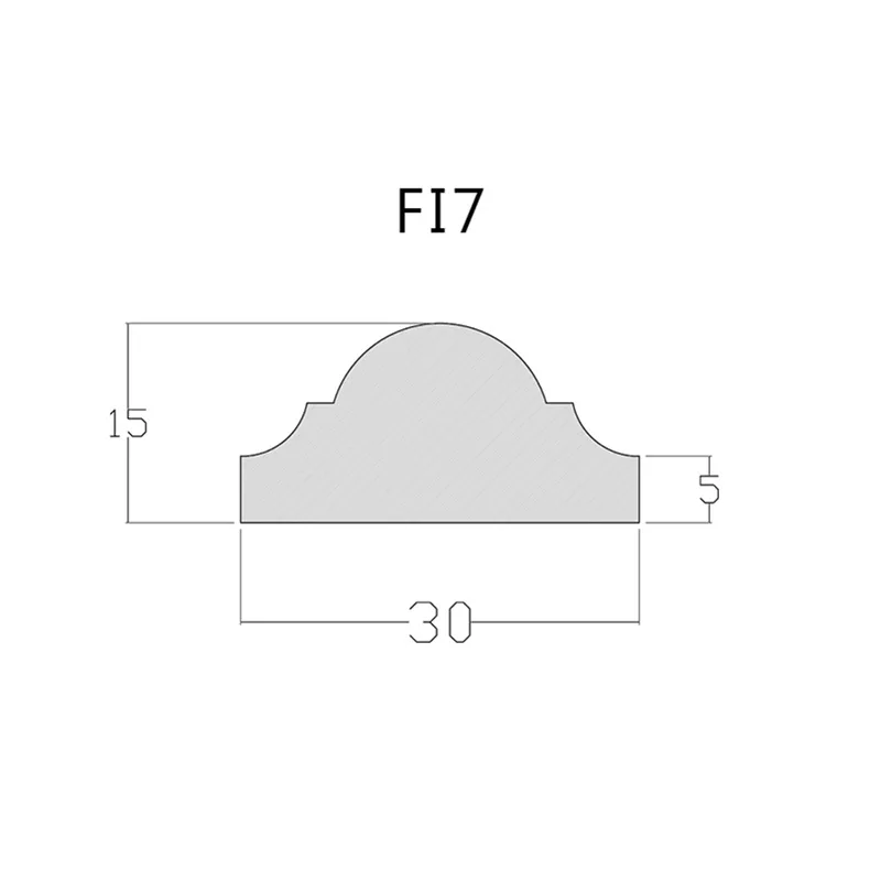 ابزار قاب بندی پلی استایرن بهینا 3 سانتیمتر FI7