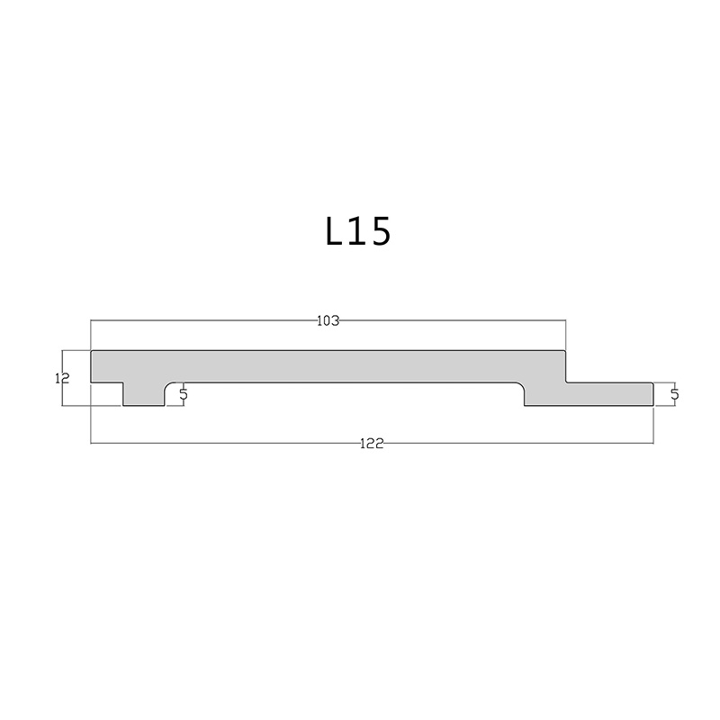 دیوارپوش لوور 12 سانتیمتر L15 16 دیوارپوش لوور 12 سانتیمتر L15 - Image 16