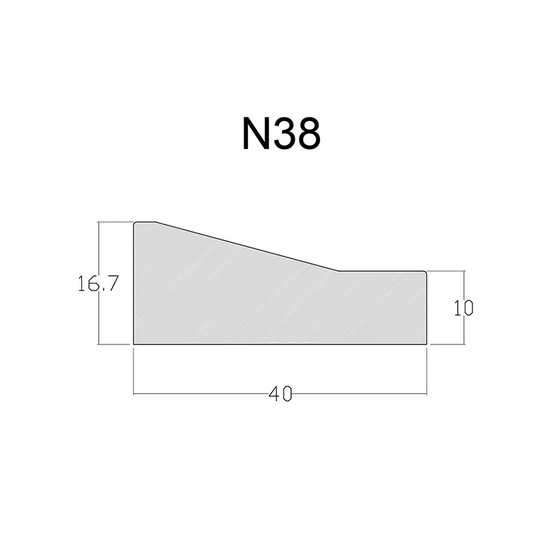 ابزار قاب بندی پلی استایرن بهینا 4 سانتیمتر N38