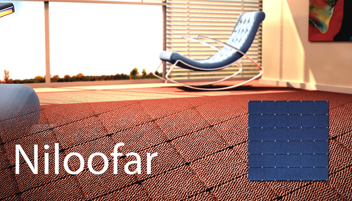 موکت پالاز سری نیلوفر