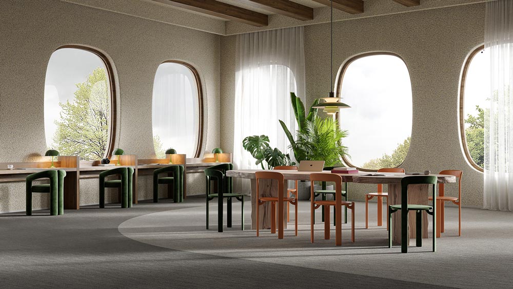 موکت تایل اداری Grind 26 موکت تایل اداری Grind